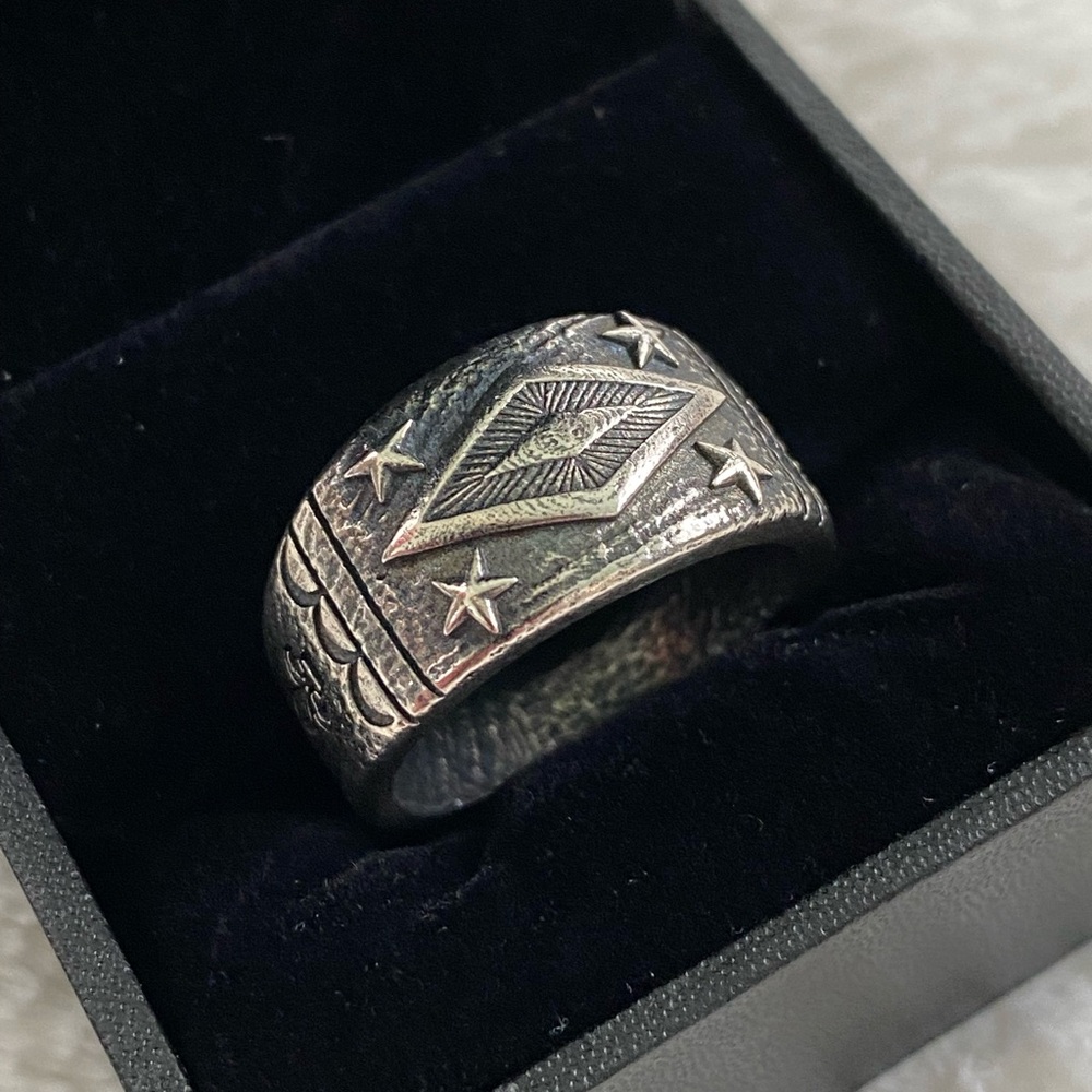 Handsome Men’s or Women’s Nialaya 925cert Silver  Size 10